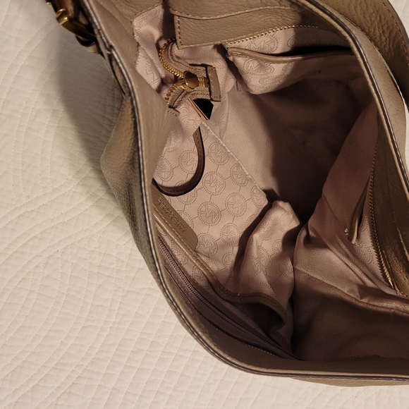 Gently Used Michael Kors Leather Handbag - Picture 2 of 4